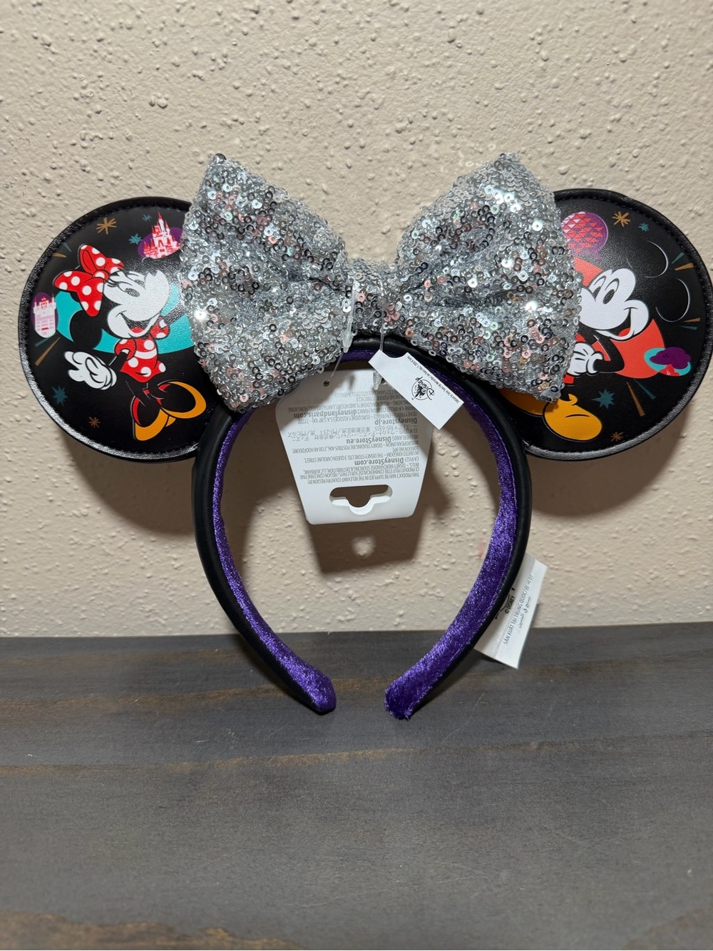 Disney Mickey & Minnie Ears NWT